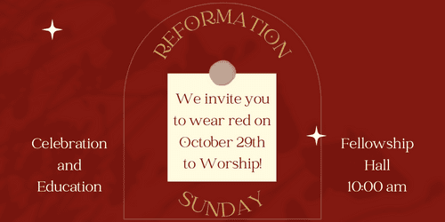 Reformation Sunday post