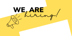 Yellow Modern We Are Hiring Job Vacancy Instagram Post (500 x 250 px)